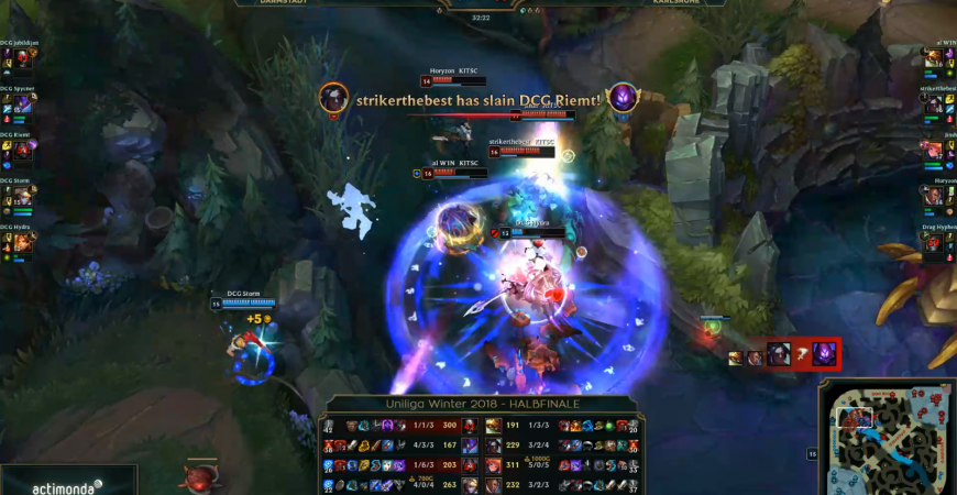 Halbfinale: D-City Gaming Stars Gold vs KIT SC White