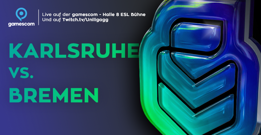 Erlebt die Uniliga Live auf der Gamescom