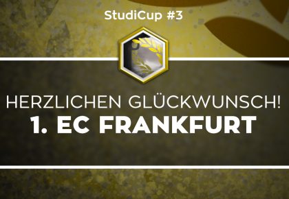 1. EC Frankfurt gewinnt den dritten Rainbow Six Siege StudiCup