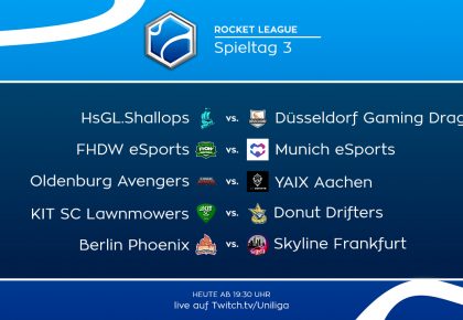 RL: Alles zu Spieltag 3