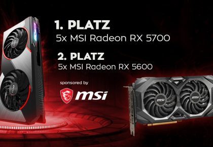 MSI bleibt unser offizieller Hardwarepartner!