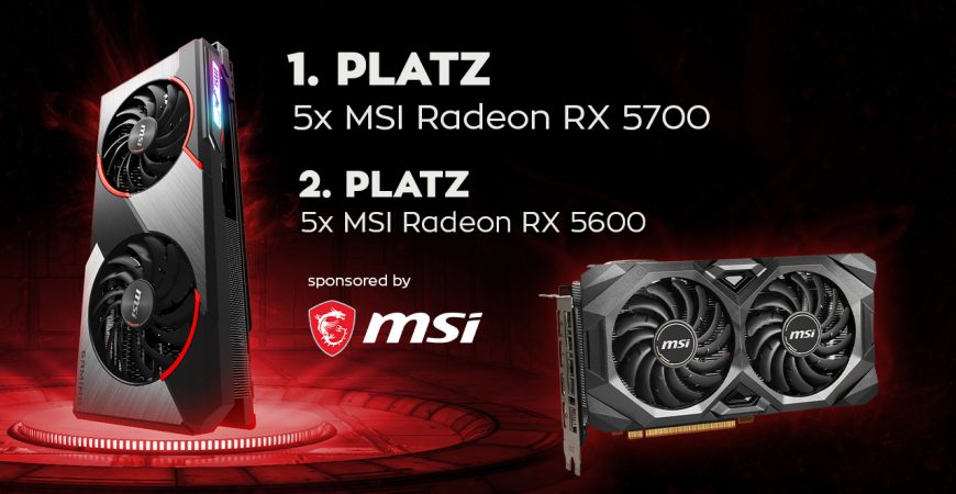 MSI bleibt unser offizieller Hardwarepartner!