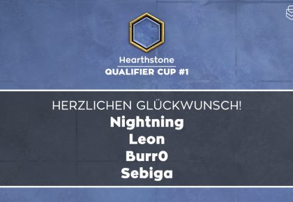 HS: Das sind die Sieger des Qualifier Cup #1