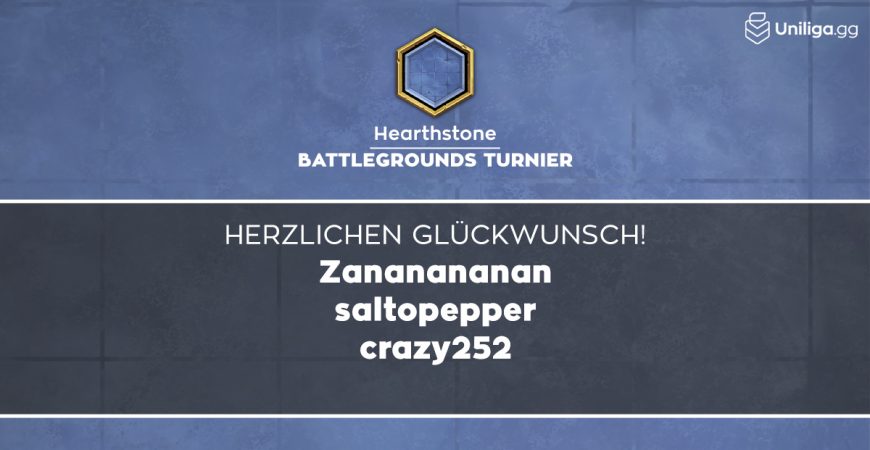 HS: Das sind die Sieger des Battleground Nikolaus-Turniers!