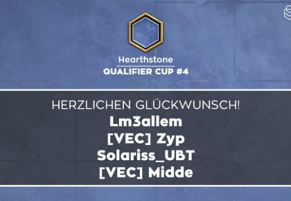 HS: Das sind die Sieger des Qualifier Cup #4