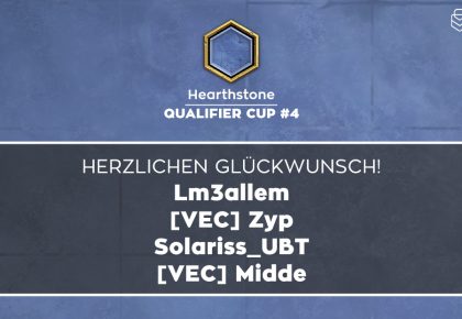 HS: Das sind die Sieger des Qualifier Cup #4