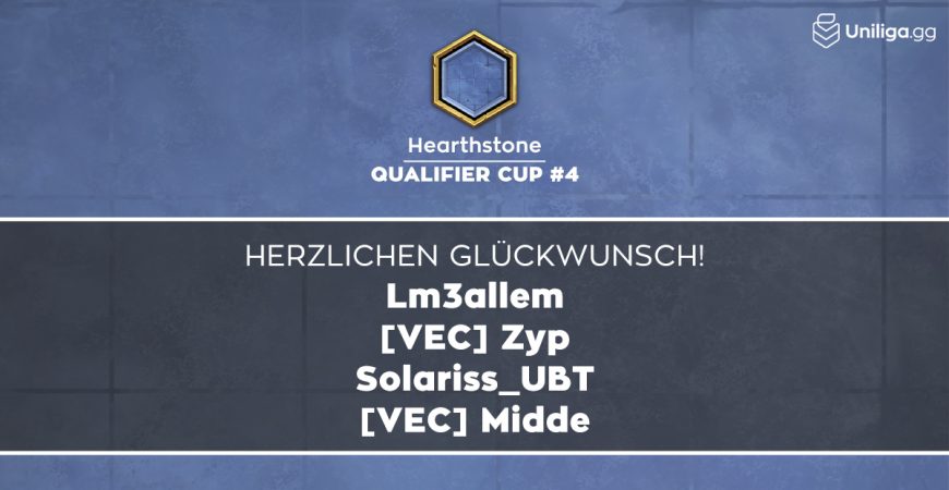 HS: Das sind die Sieger des Qualifier Cup #4