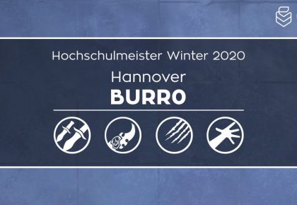 HS: Burr0 ist der neue Hochschulmeister!