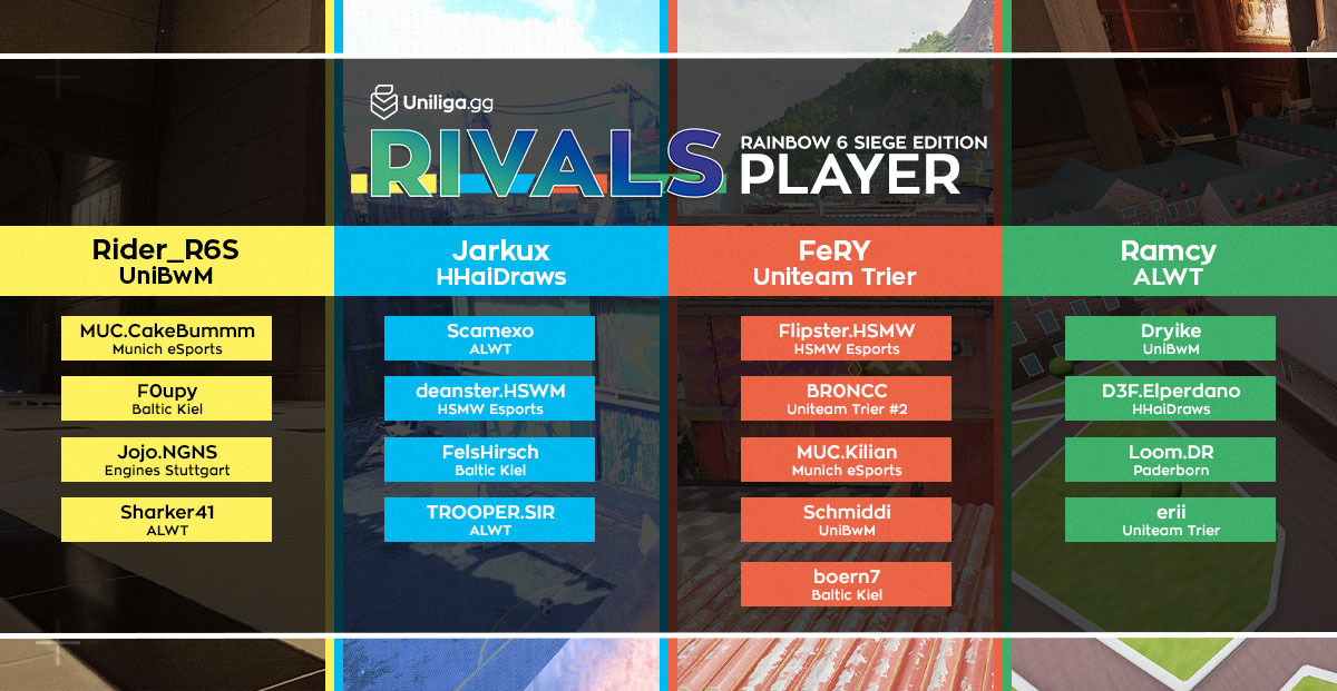 R6S: Das Rivals Valentinstags-Turnier! – Uniliga.gg