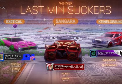 RL: Last Minute Sucker gewinnen den Fun Cup