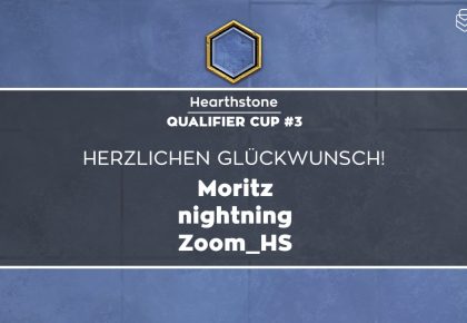 HS: Das sind die Sieger des Qualifier Cup #3