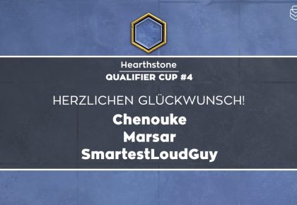 HS: Das sind die Sieger des Qualifier Cup #4