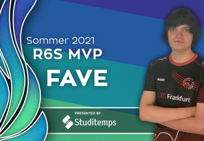 R6S: MVP Award Gewinner ‘Fave’