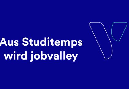 jobvalley: Studitemps levelt auf