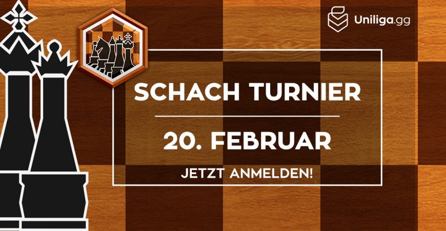 Jetzt für den zweiten Schach-Cup anmelden!