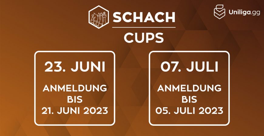 Endlich wieder Schach Cups!